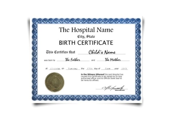 Birth Certificate