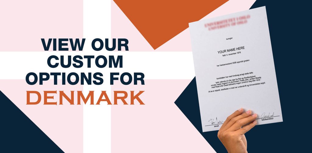 Shop Diplomas and Degrees from Denmark Colleges and Universities!