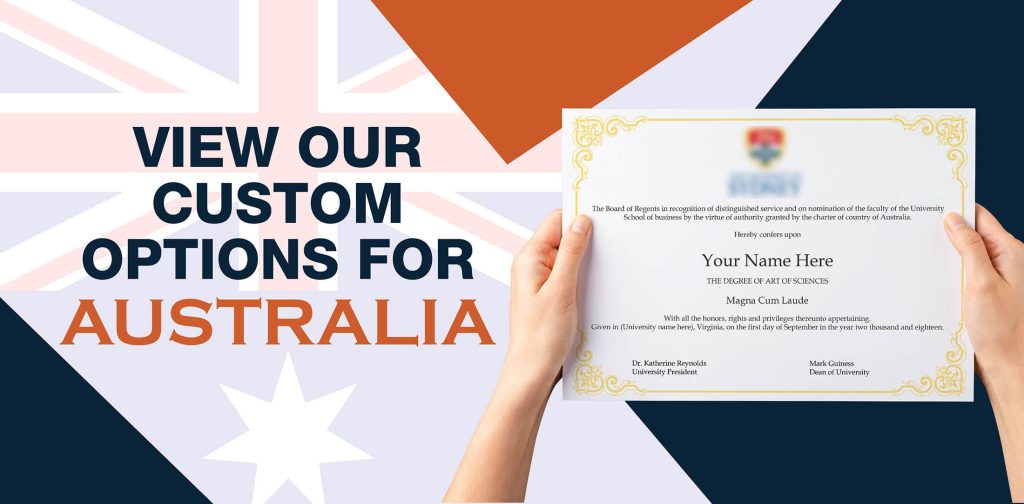 The Best Fake Diplomas, Degrees, and Transcripts from Australia