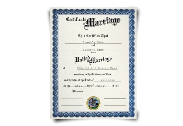 Marriage Certificate
