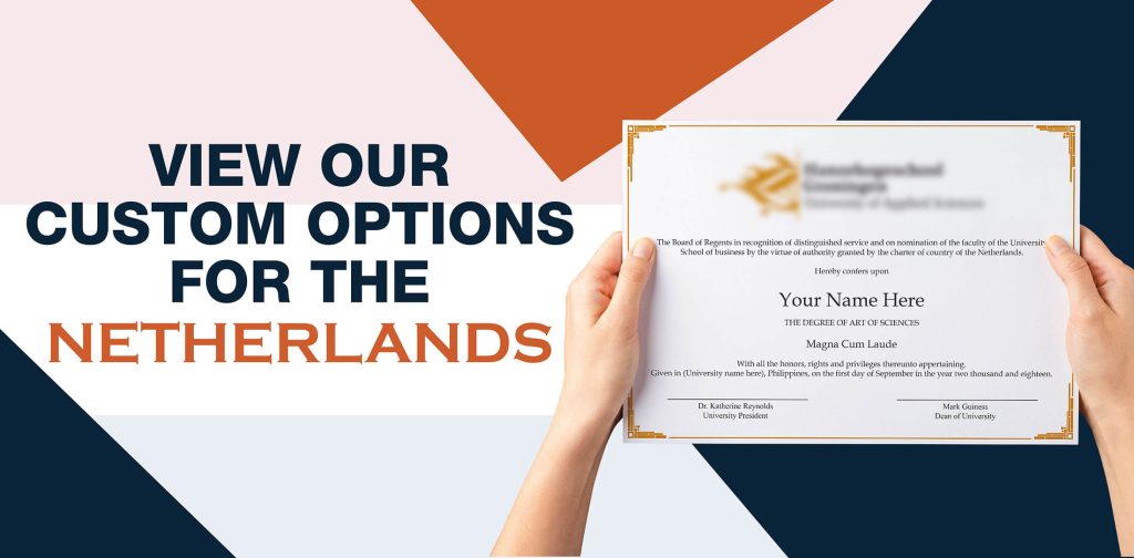 Shop Netherlands Diplomas and Degrees Online