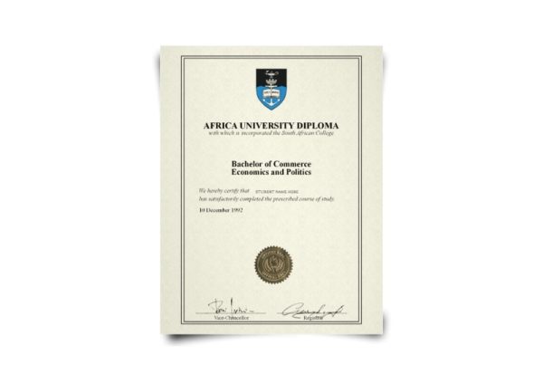 South Africa University Diploma