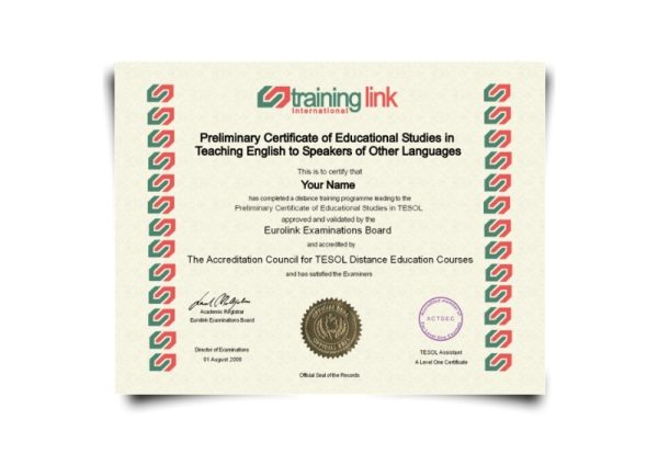 TESOL Certificate