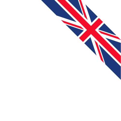 UK flag — accurate layout badge