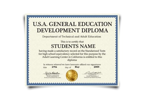USA GED Diploma