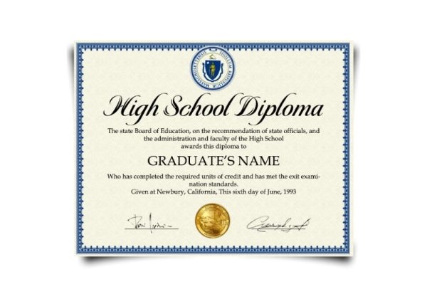 USA High School Diploma
